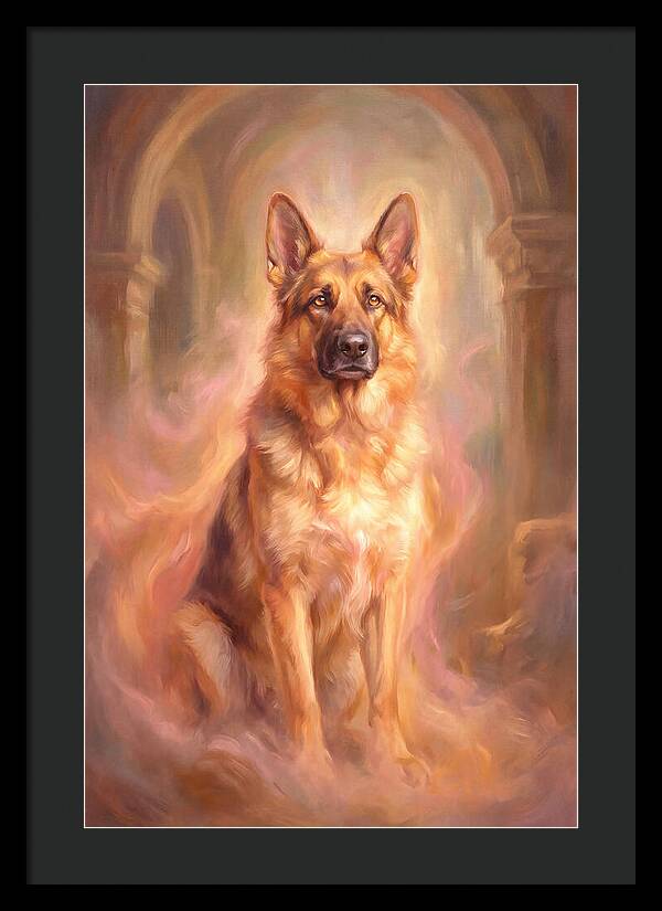 German Shepherd Portrait