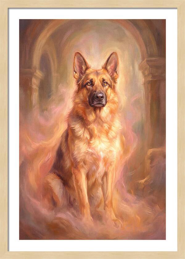 German Shepherd Portrait