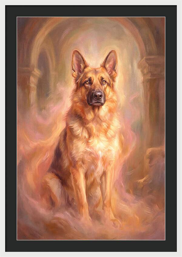 German Shepherd Portrait