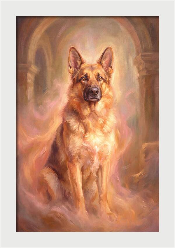 German Shepherd Portrait