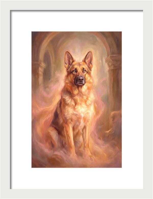 German Shepherd Portrait