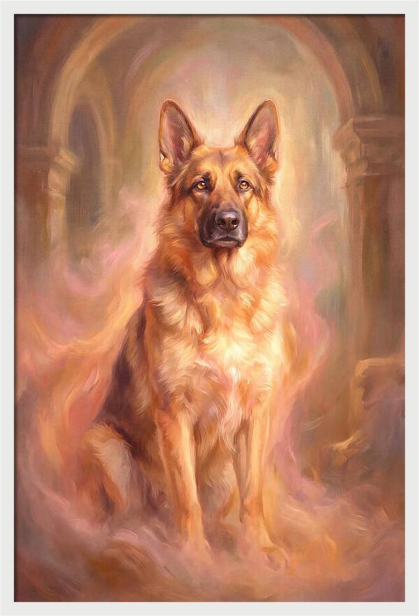 German Shepherd Portrait