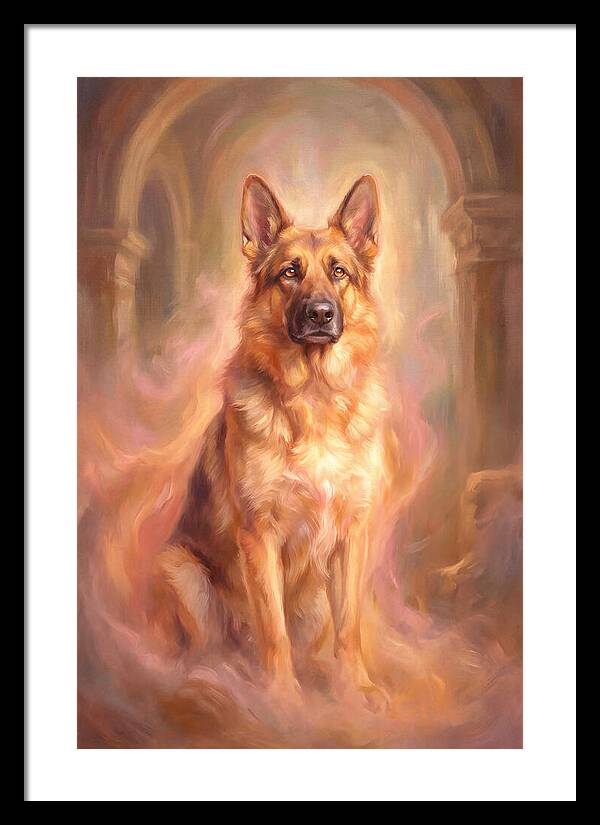 German Shepherd Portrait