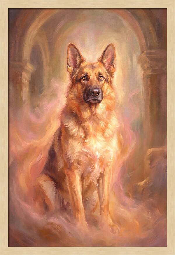 German Shepherd Portrait