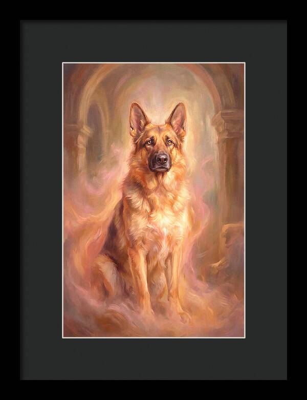 German Shepherd Portrait