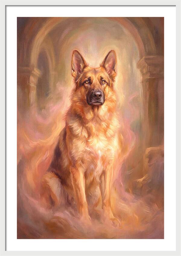 German Shepherd Portrait