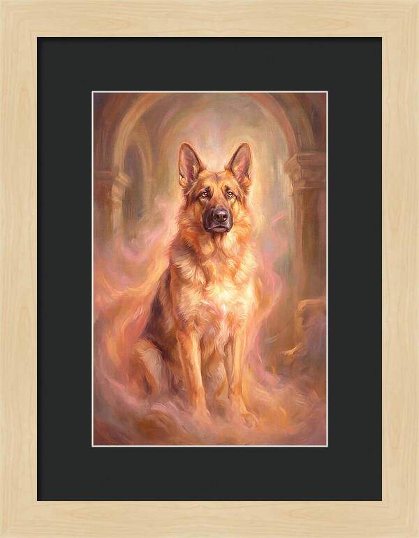 German Shepherd Portrait