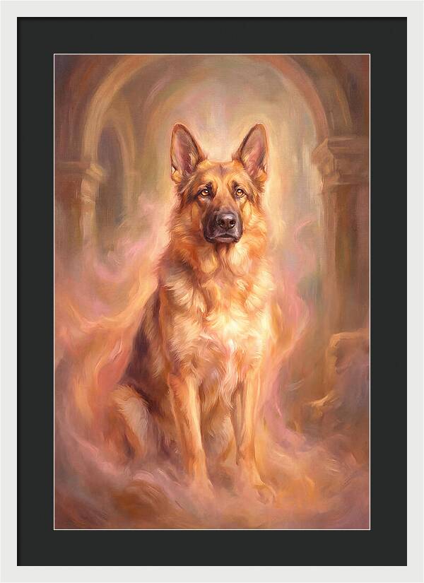 German Shepherd Portrait