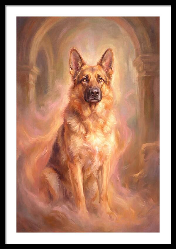 German Shepherd Portrait