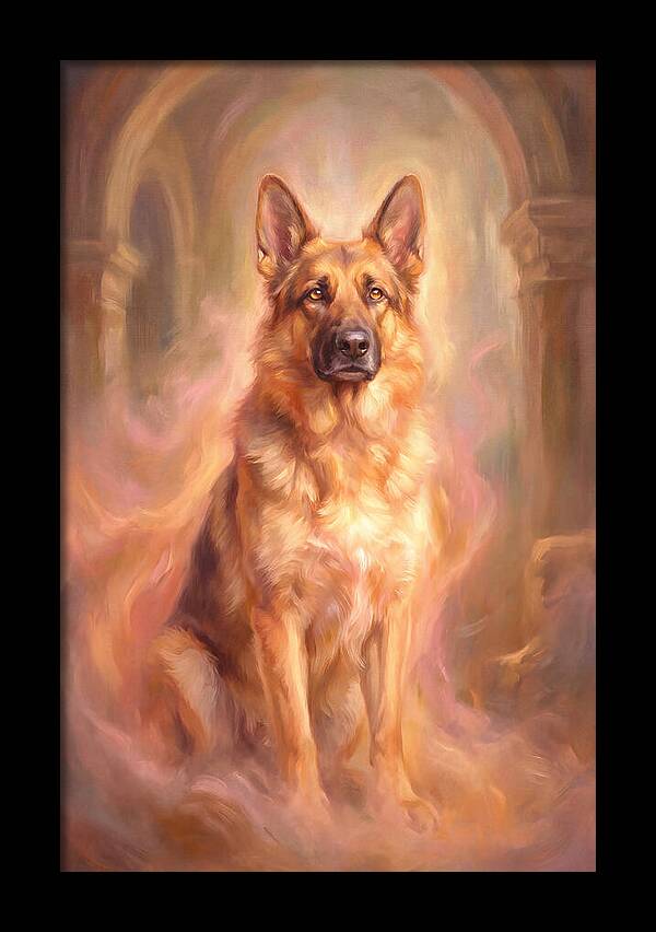 German Shepherd Portrait