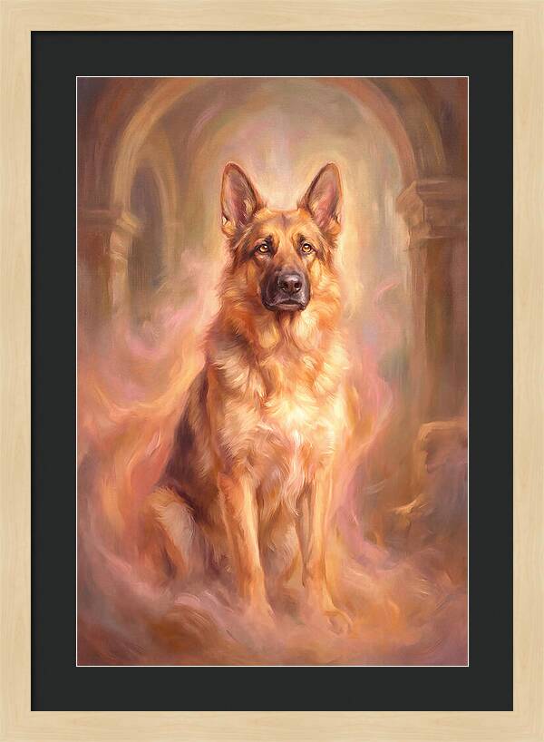 German Shepherd Portrait