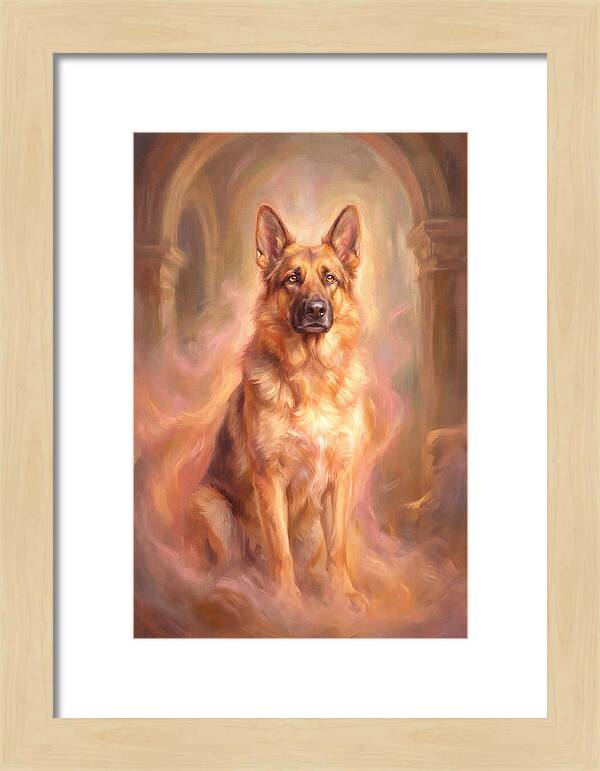 German Shepherd Portrait