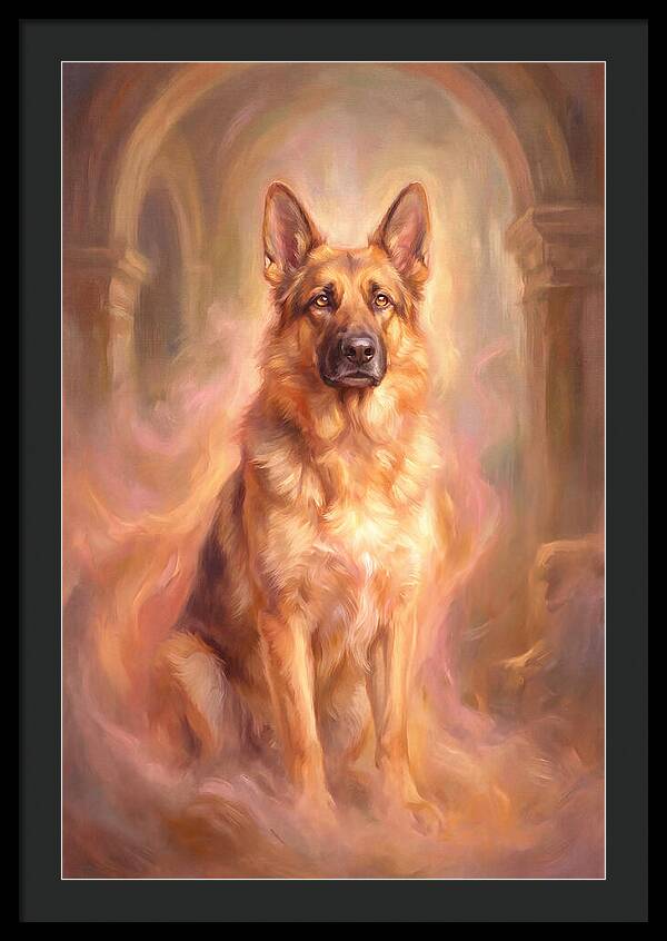 German Shepherd Portrait