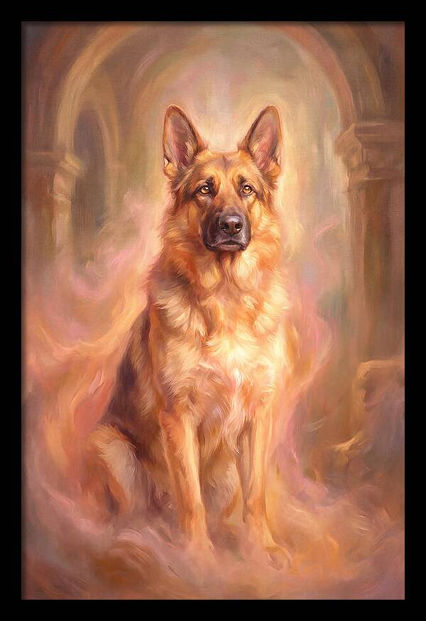German Shepherd Portrait