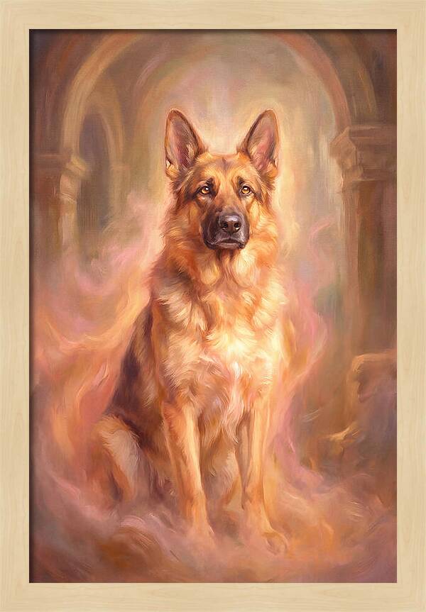 German Shepherd Portrait