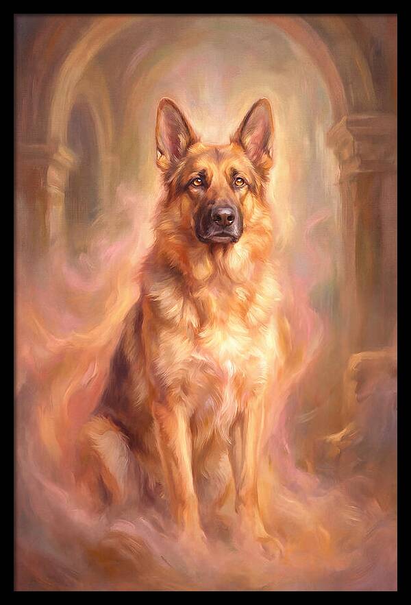 German Shepherd Portrait