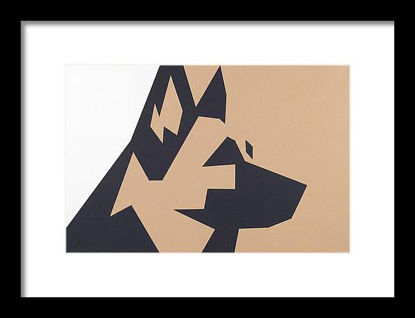 German Shepherd Silhouette