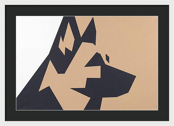 German Shepherd Silhouette