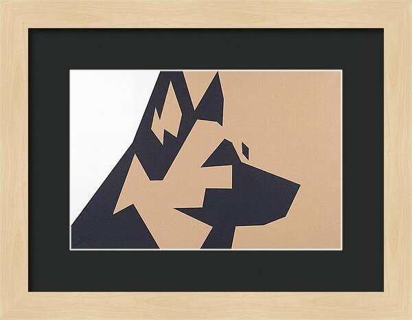 German Shepherd Silhouette