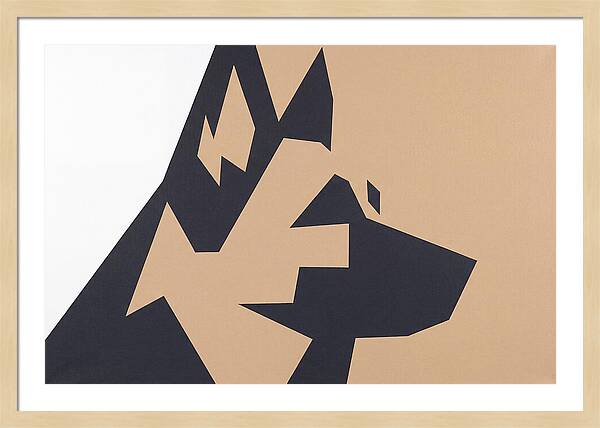 German Shepherd Silhouette