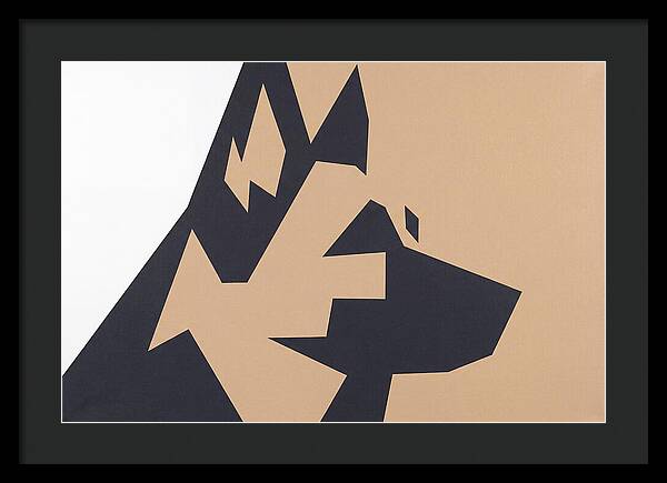 German Shepherd Silhouette