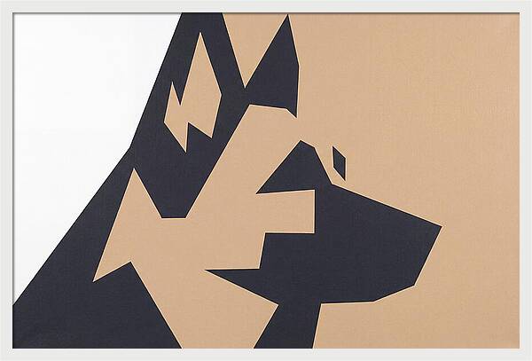 German Shepherd Silhouette