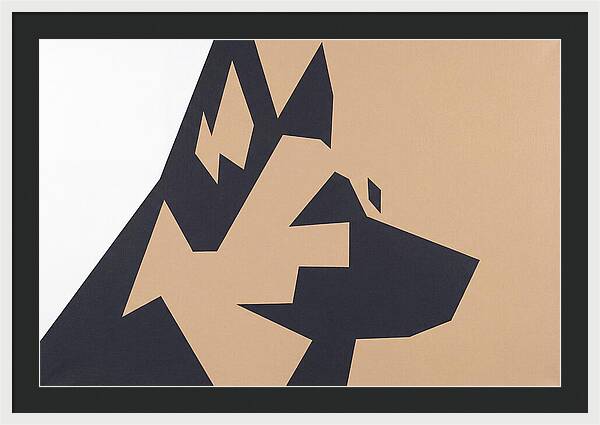 German Shepherd Silhouette