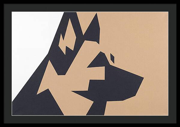 German Shepherd Silhouette