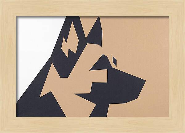 German Shepherd Silhouette