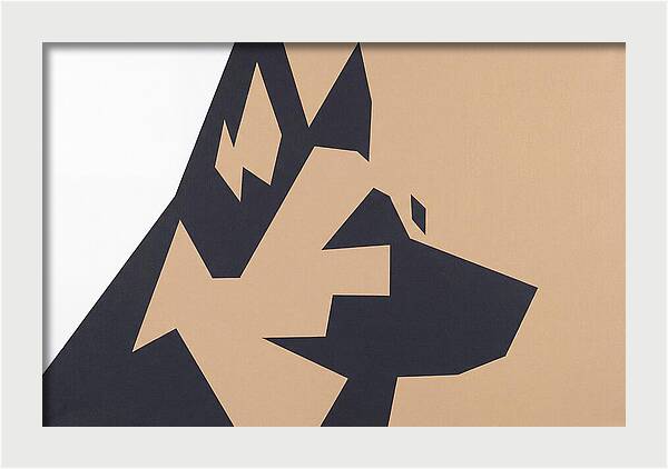 German Shepherd Silhouette