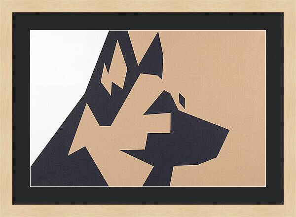 German Shepherd Silhouette