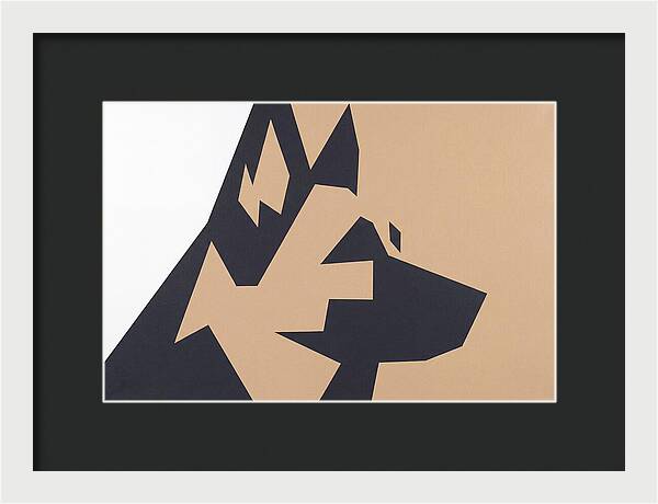 German Shepherd Silhouette