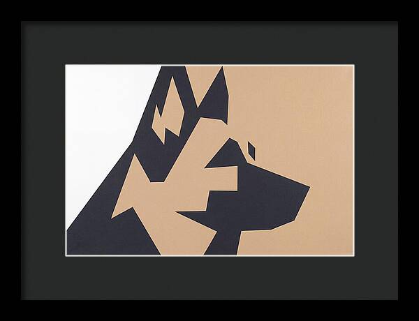 German Shepherd Silhouette
