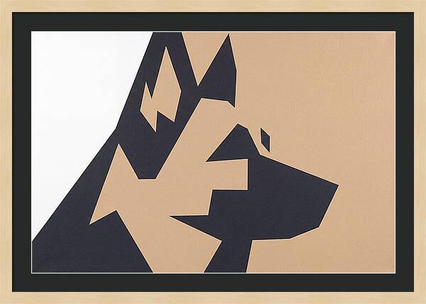 German Shepherd Silhouette