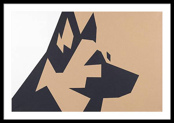 German Shepherd Silhouette