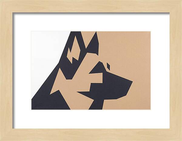 German Shepherd Silhouette