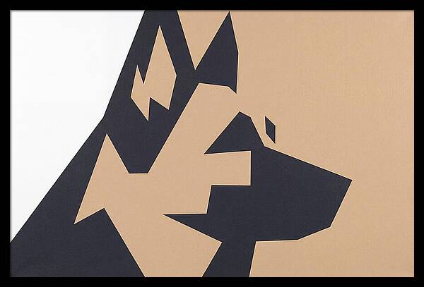 German Shepherd Silhouette