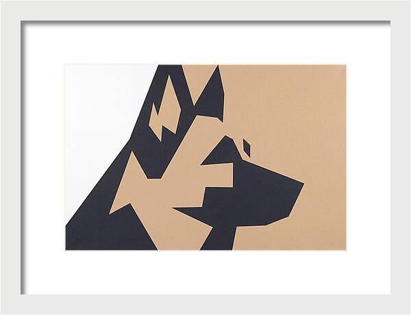 German Shepherd Silhouette