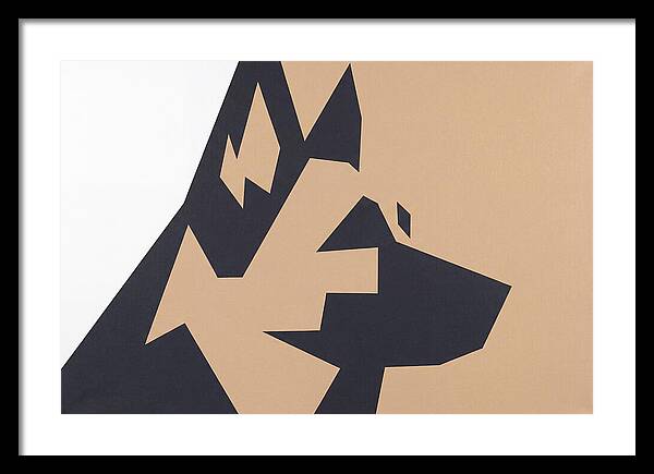 German Shepherd Silhouette