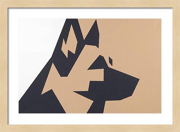 German Shepherd Silhouette
