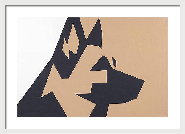 German Shepherd Silhouette