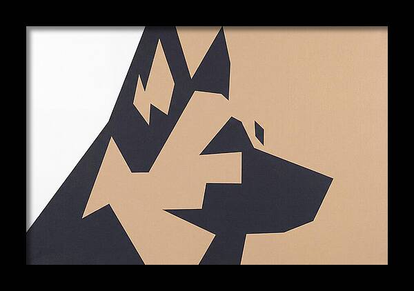 German Shepherd Silhouette