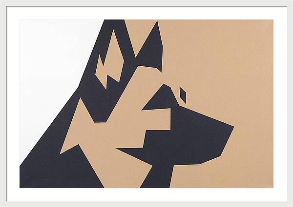 German Shepherd Silhouette