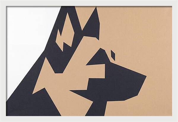 German Shepherd Silhouette