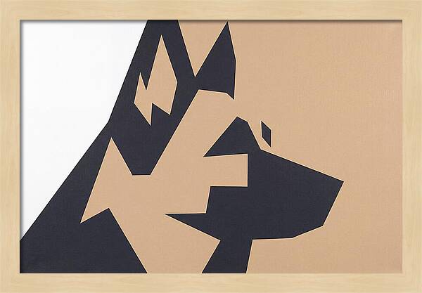 German Shepherd Silhouette