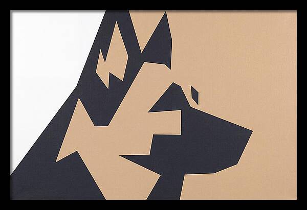 German Shepherd Silhouette