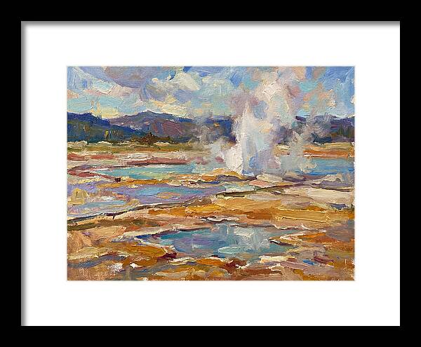 Geyser Landscape Serenity