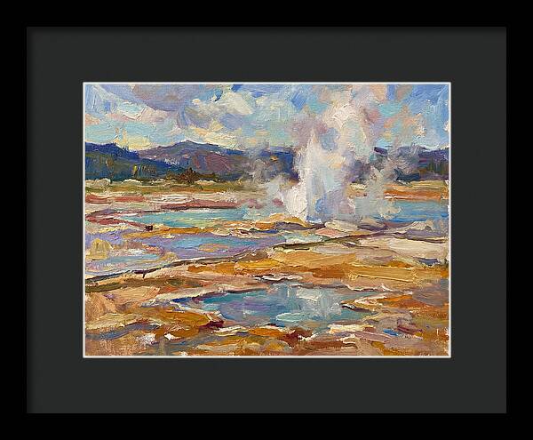 Geyser Landscape Serenity