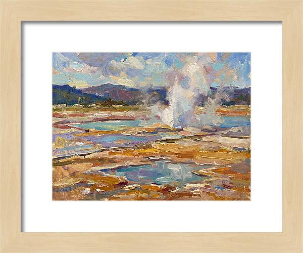 Geyser Landscape Serenity