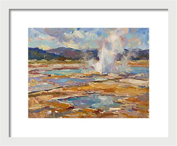 Geyser Landscape Serenity